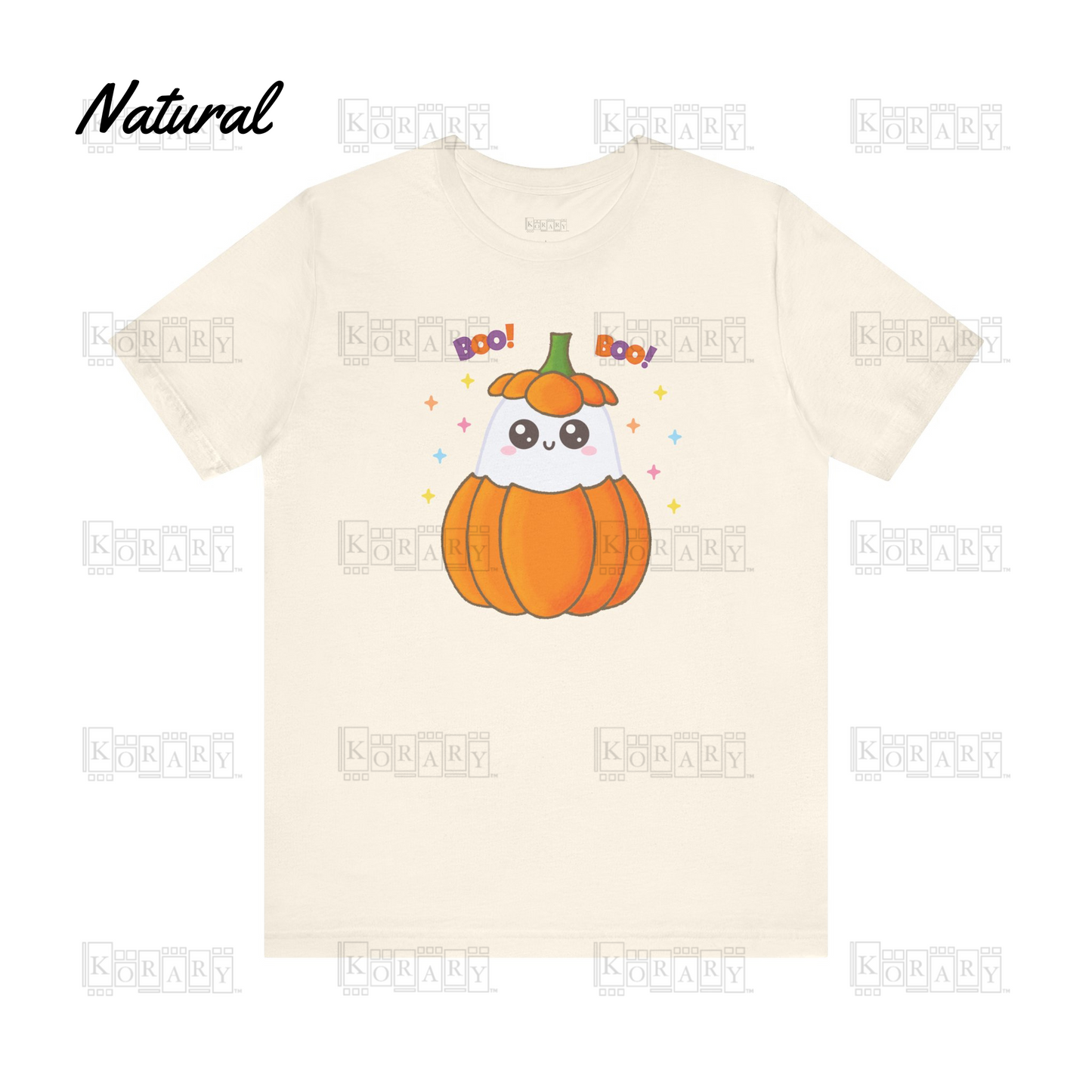 Kawaii Ghost Short Sleeve T-Shirt